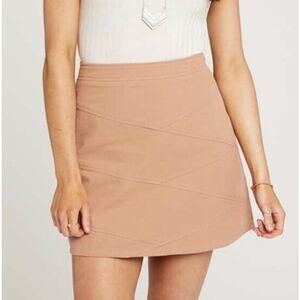 NWT Alter’d State Emily Skirt Size Large Dusty Pink